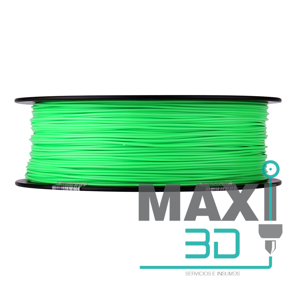 Filamento PLA+ Verde Peak para impresión 3D marca eSUN- Cimech 3d