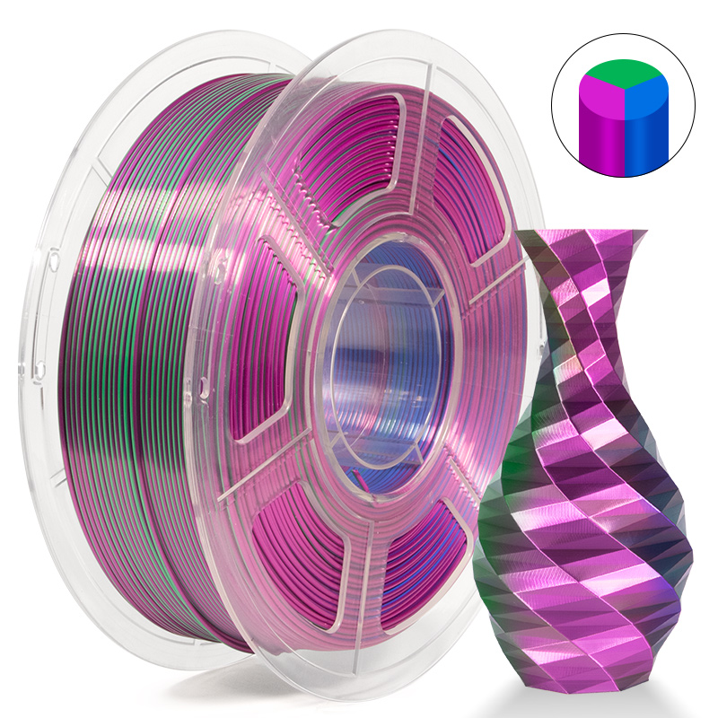 PLA 1.75mm 1KG Rainbow- Sunlu – Maxi3D